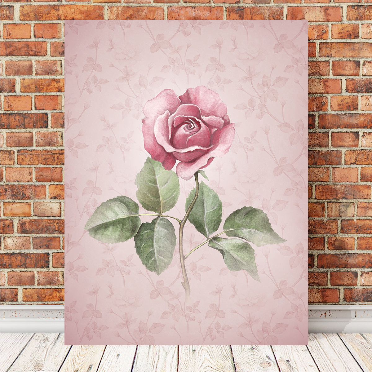 Gorgeous Watercolor Rose Wall Art for Stunning Decor