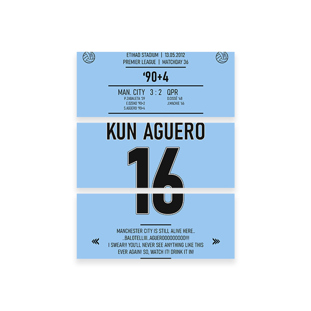 Kun Aguero - Stunning Artwork on Museum Quality Canvas