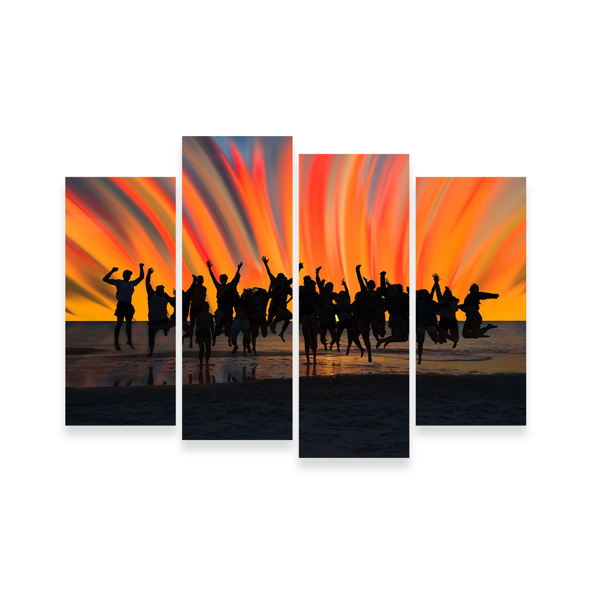 Eye-Catching 'When I Say Jump' Wall Art by Eileen Rollin