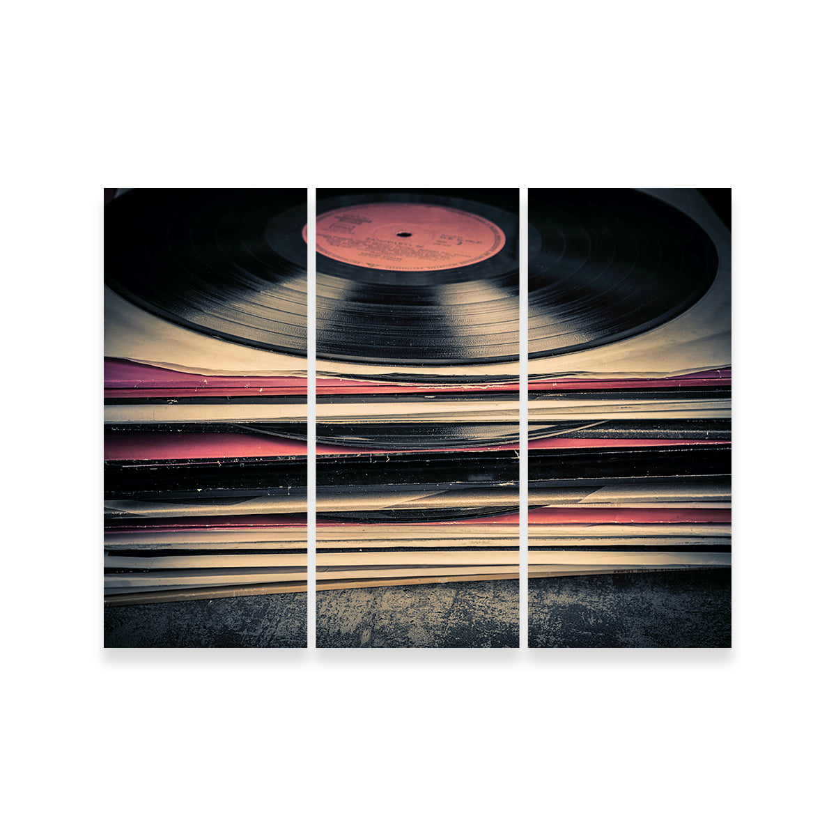High - Quality Vinyl Records with Museum - Grade Canvas