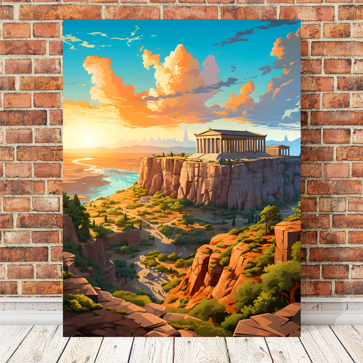Stunning The Parthenon - Athens Wall Art for Your Home Decor