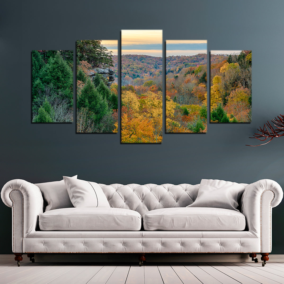 Conkle's Hollow State Nature Preserve Stunning Wall Art - Sustainable and Museum-Quality
