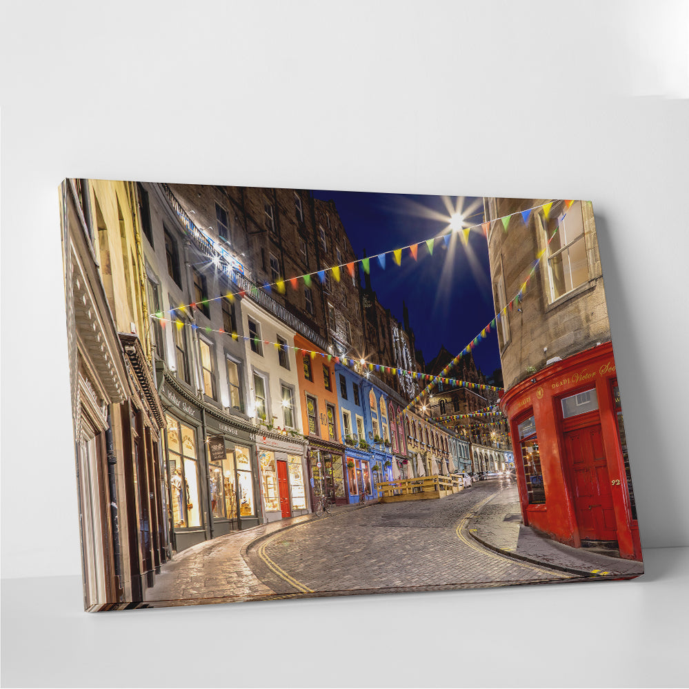 Stunning West Bow - Victoria Street Wall Art by Melanie Viola