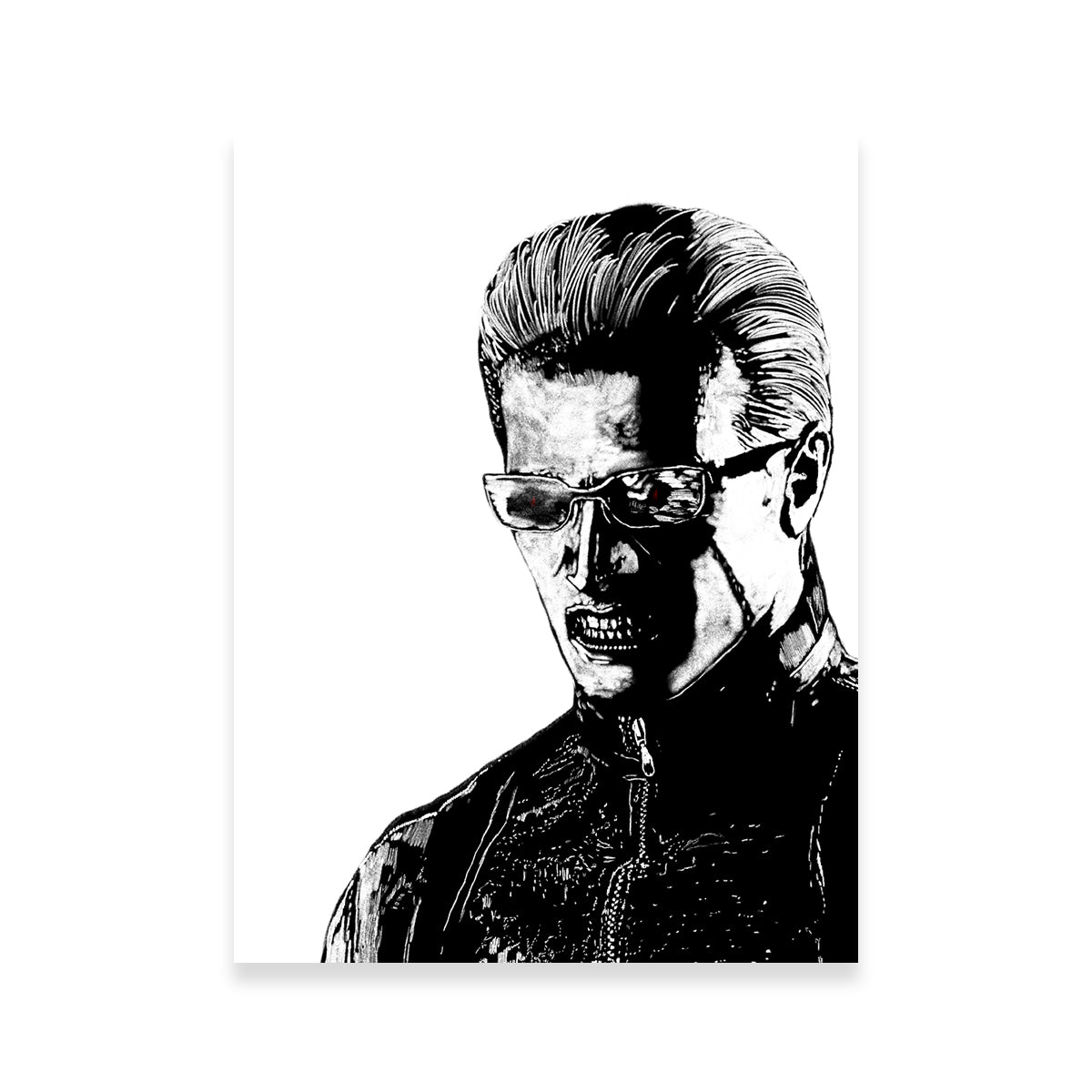 Stunning Wesker Wall Art by JPS Darko Art