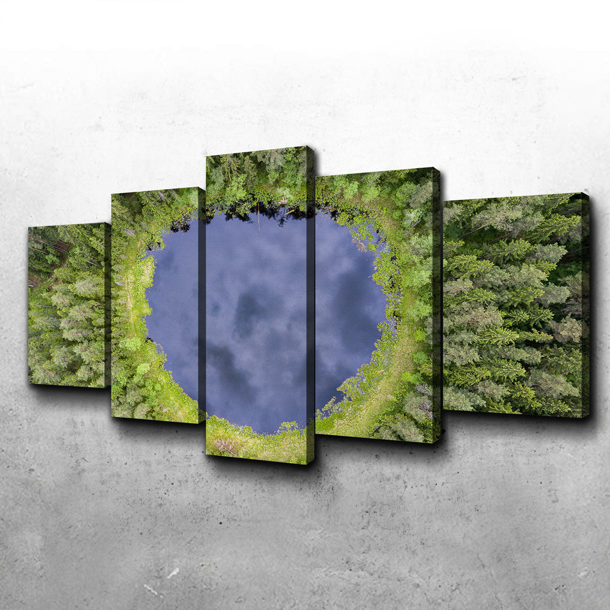 Exquisite Water Hole Wall Art by Karolis Janulis