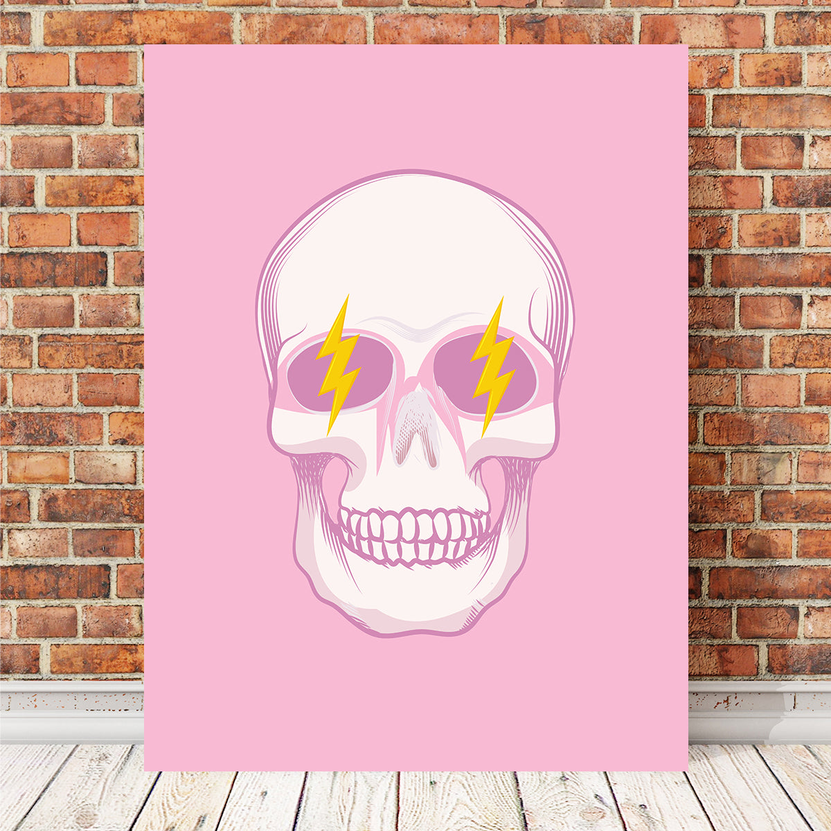 Thrilling Groovy Skull Wall Art - Ideal for Unique Home Decor