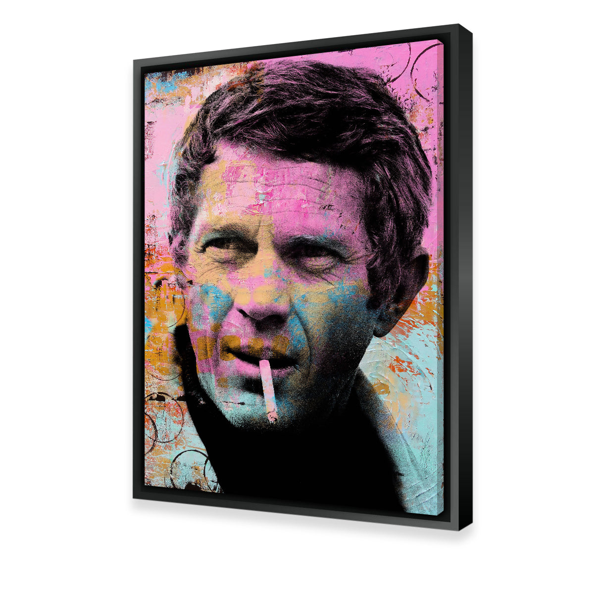Authentic Steve McQueen Wall Art by Stephen Chambers