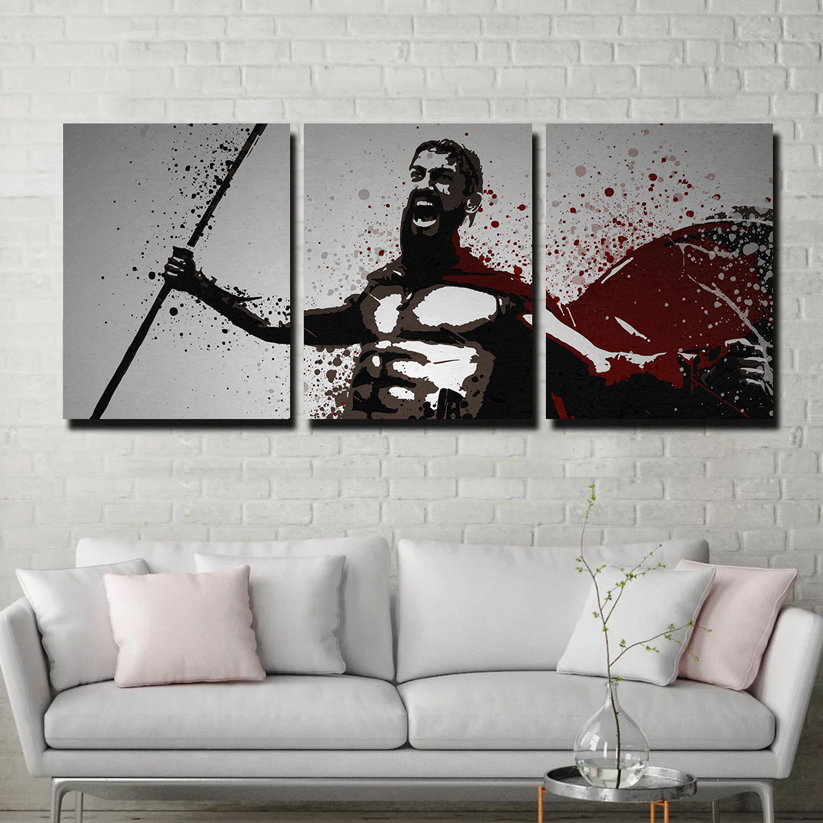 This is Sparta Stunning Wall Art by TM Creative Design