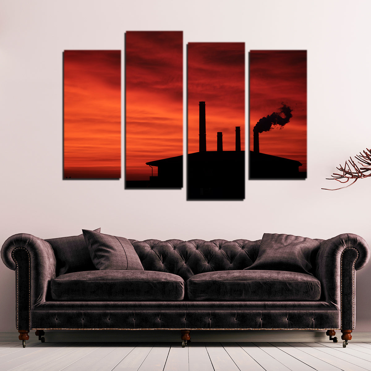 Stunning Bucharest Sunset 8 Wall Art - A Visual Masterpiece