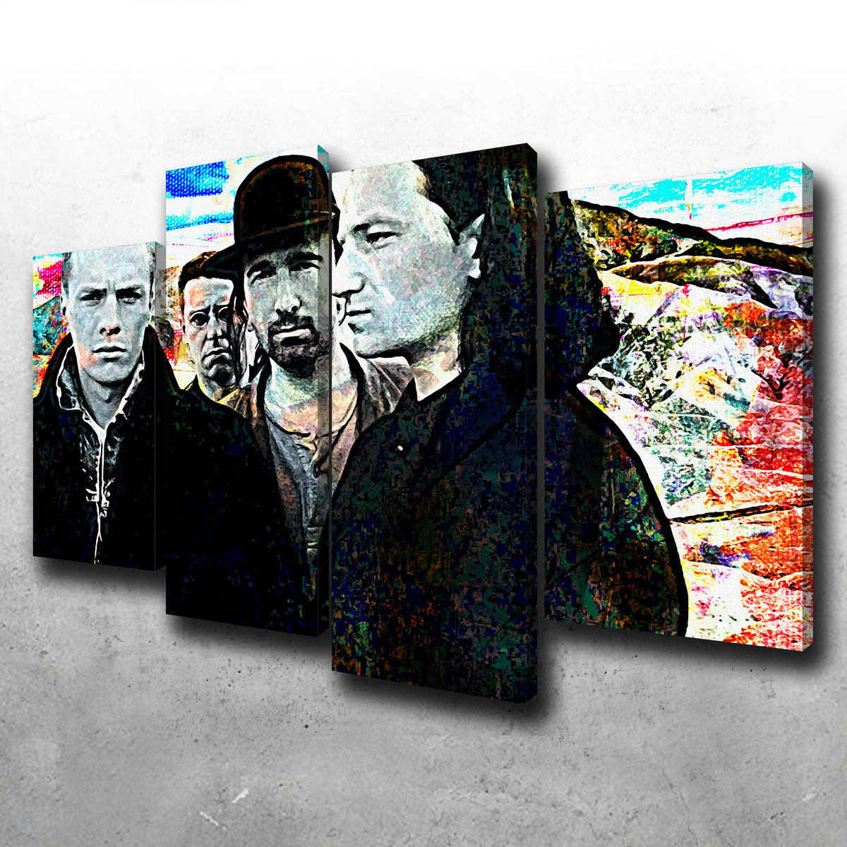 Stunning U2 Wall Art for Home Decor