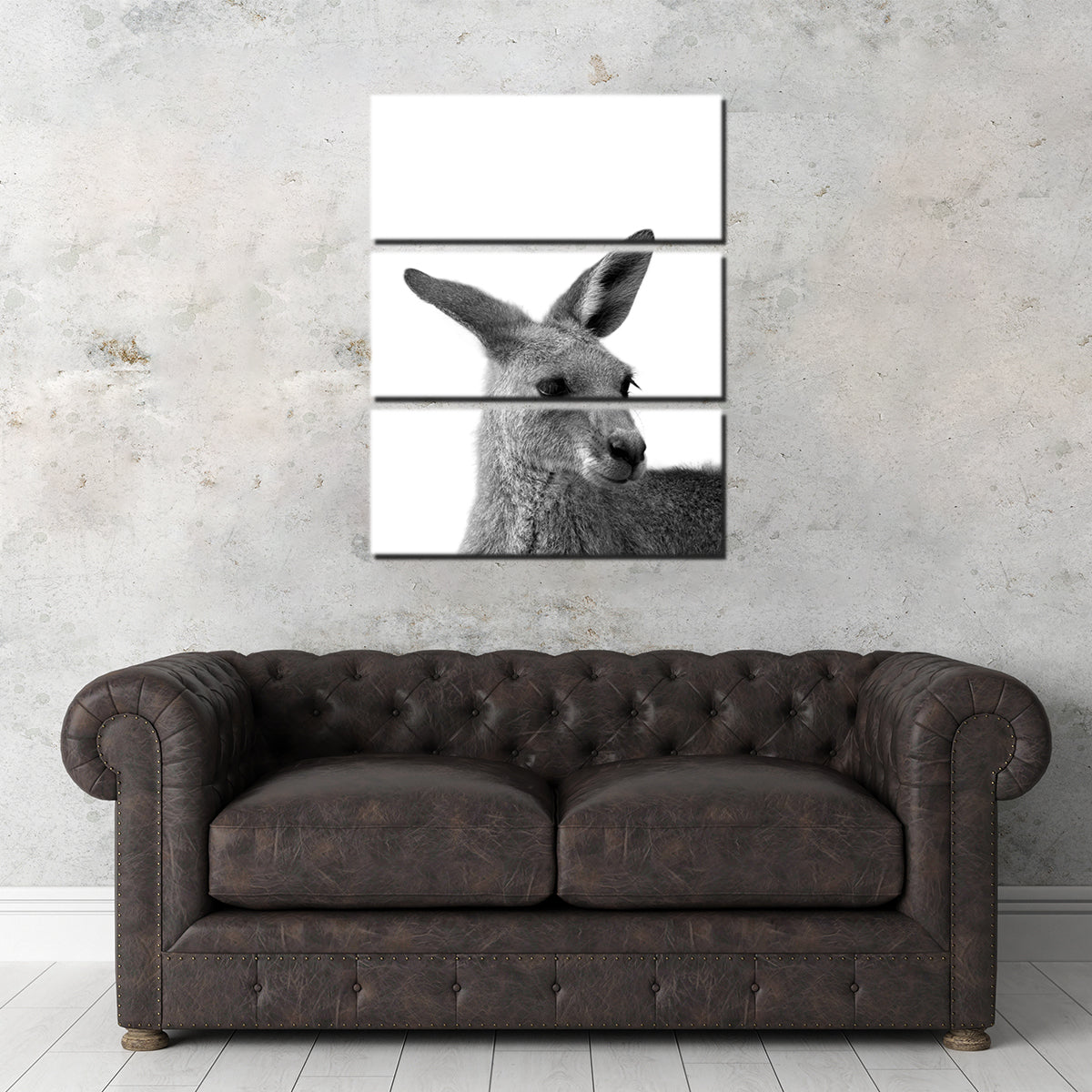 Stunning Kangaroo Wall Art by Lawisi