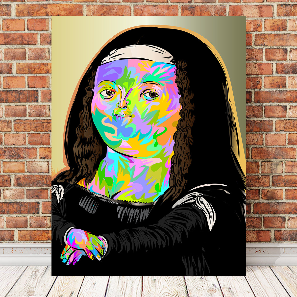 Stunning Thick Monalisa Wall Art for Home Decor
