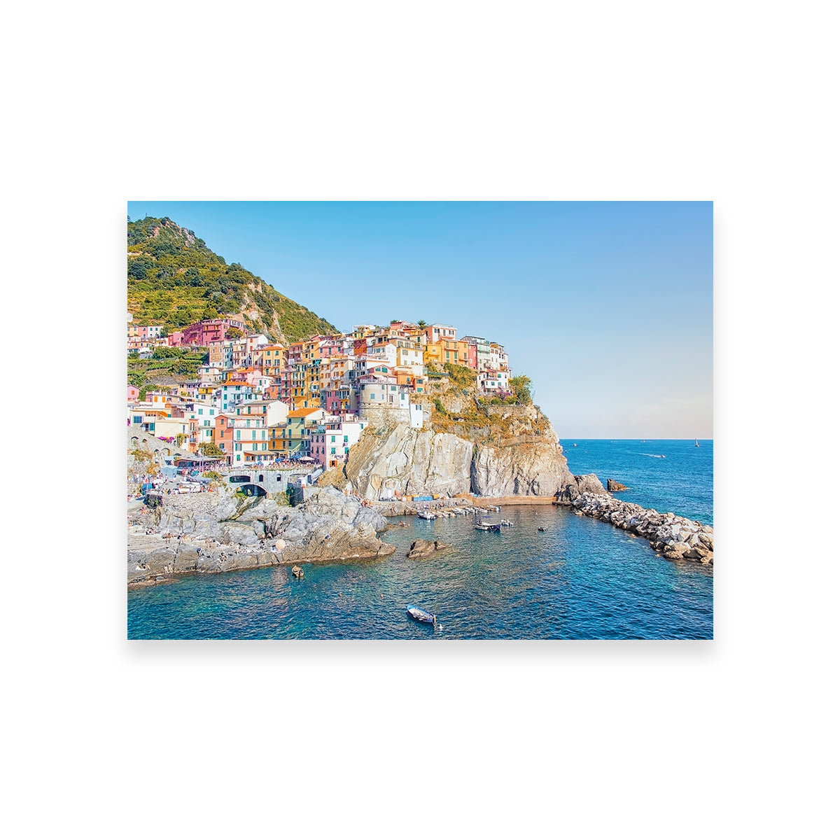 Exquisite Manarola Wall Art by Manjik Pictures