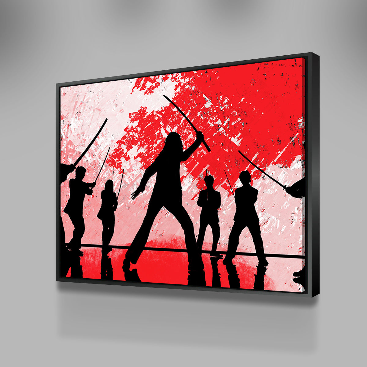 Stunning Bride vs Crazy 88 Wall Art by Andy Brackpool