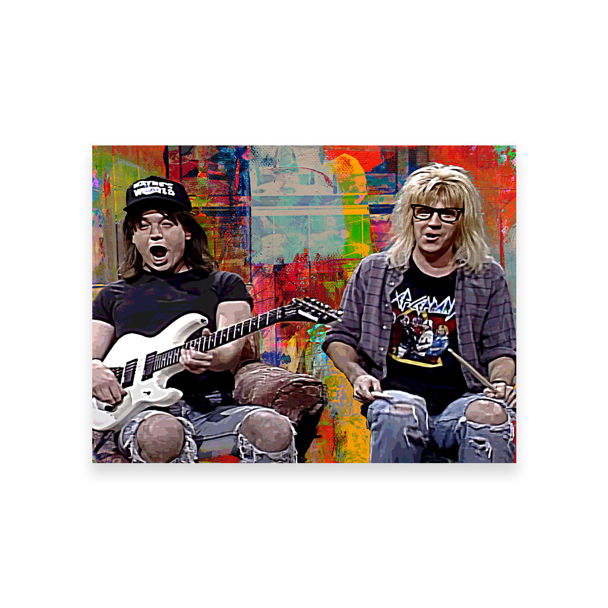 Wayne's World Stunning Wall Art - Museum-Quality Decor