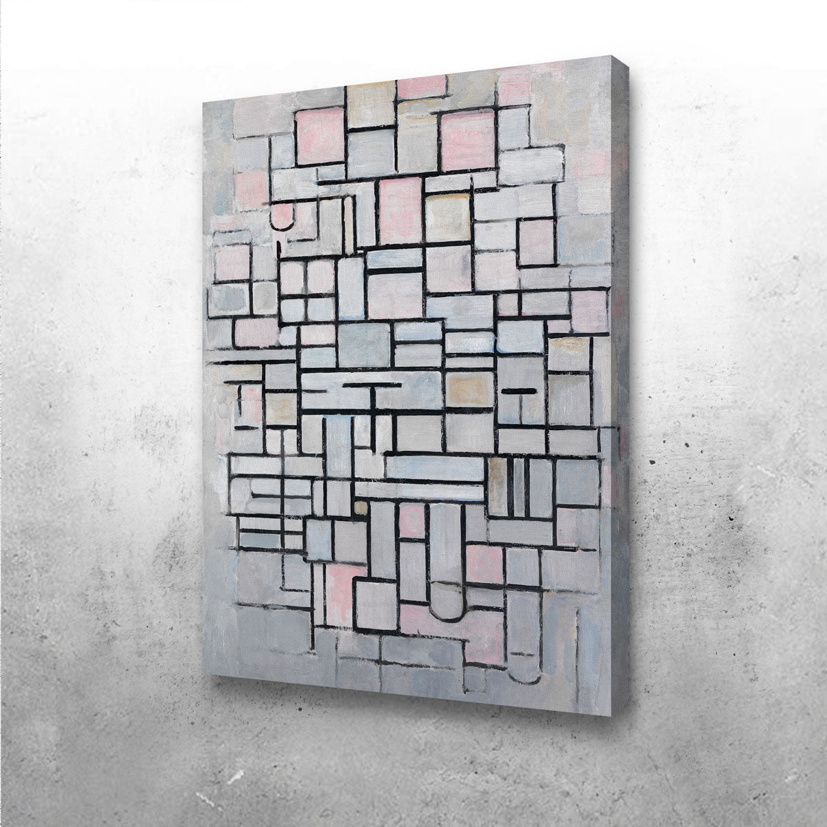 Piet Mondriaan's Composition No IV Stunning Wall Art