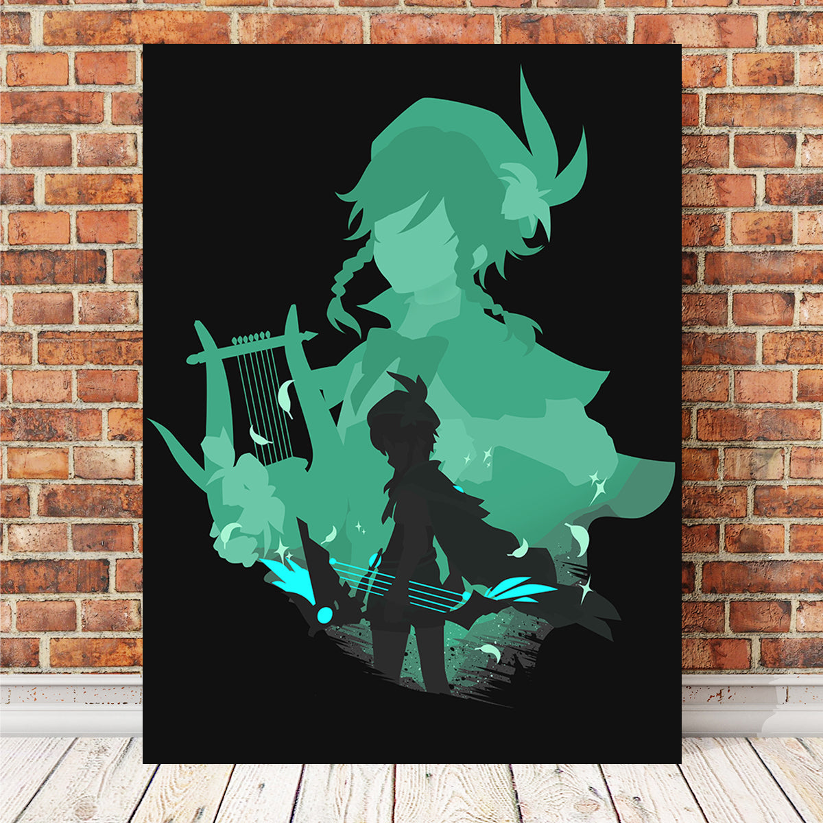 Venti Premium Wall Art by Amrisaurus