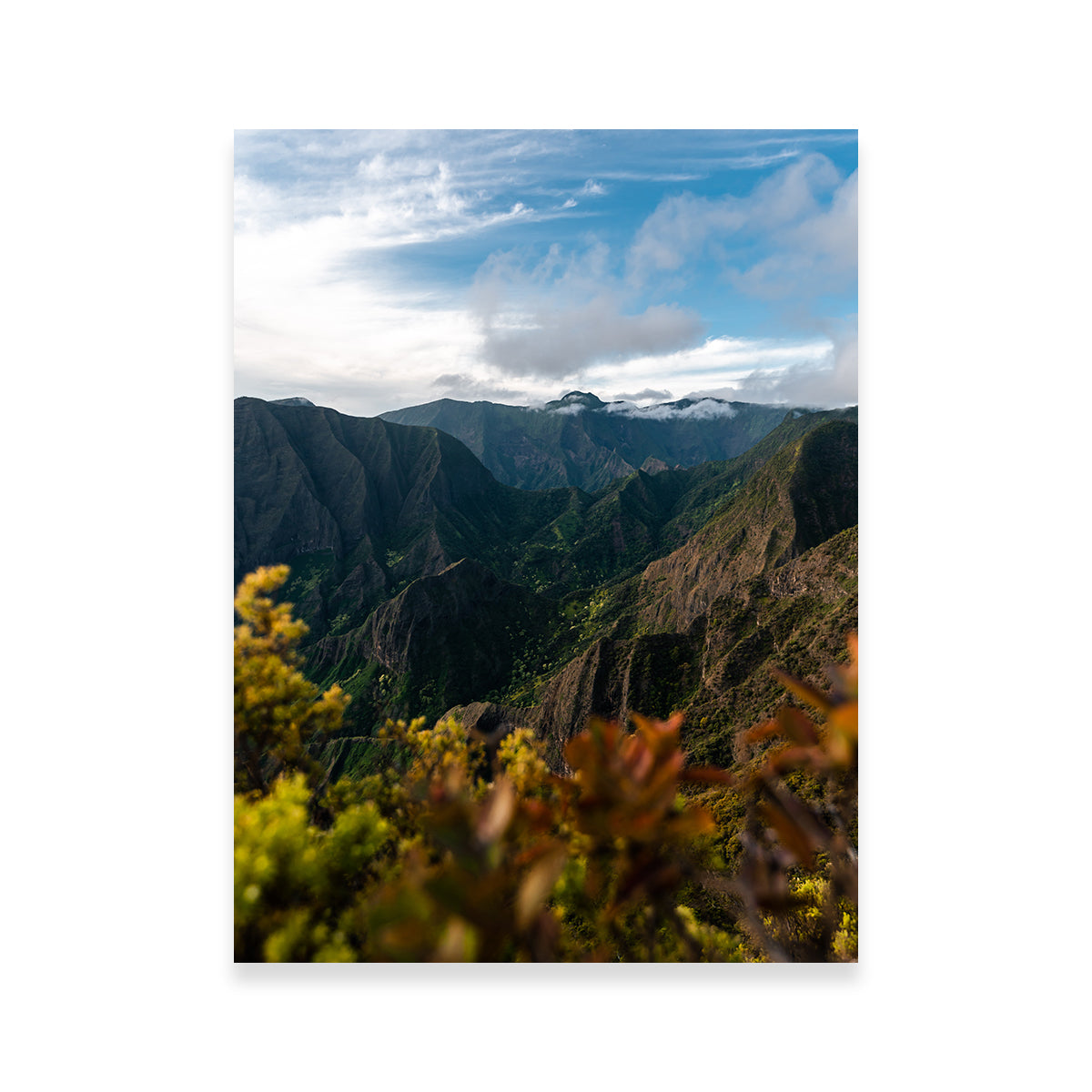 Stunning Colorful Valley Wall Art by Lucas Moore