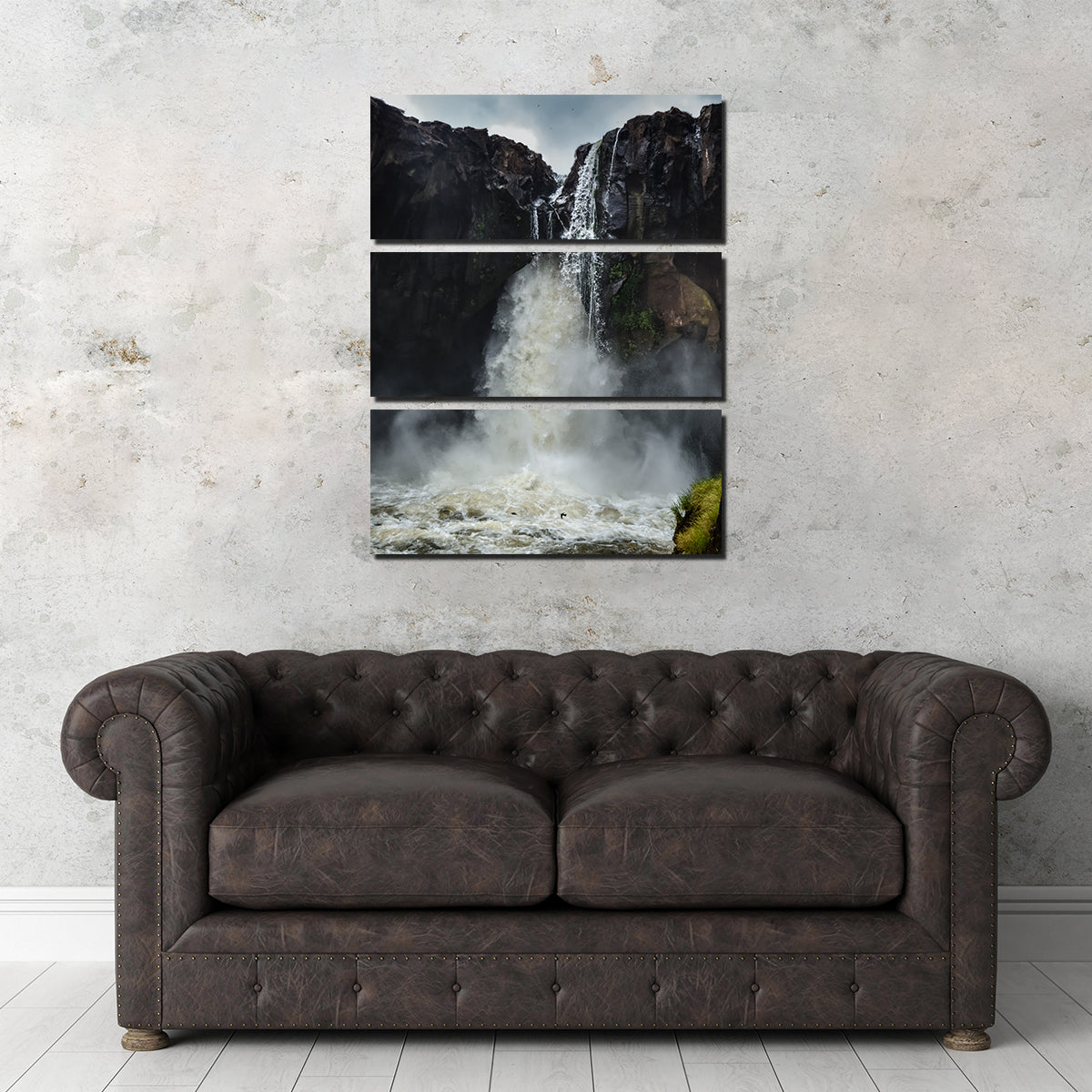Stunning Fearless Birds Wall Art at Prata Waterfall by Sofia Leite Fonseca