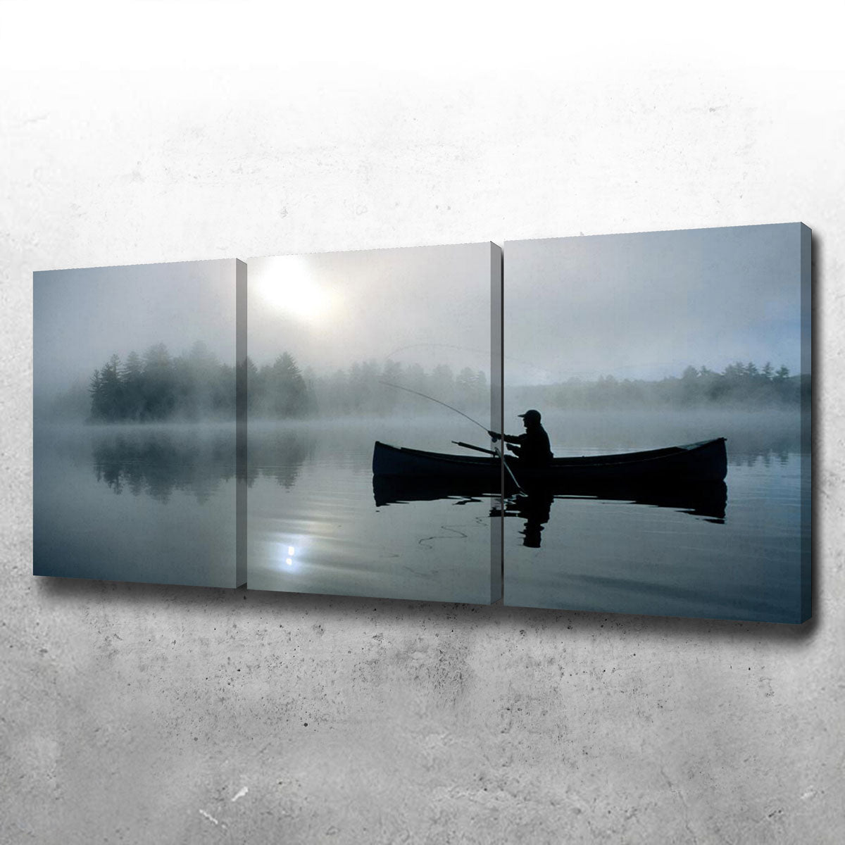 Stunning Fishing Boat Canvas Wall Art for Home Decor