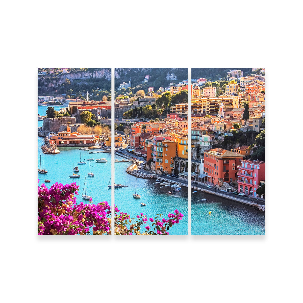 Exquisite Villefranche Wall Art by Manjik Pictures