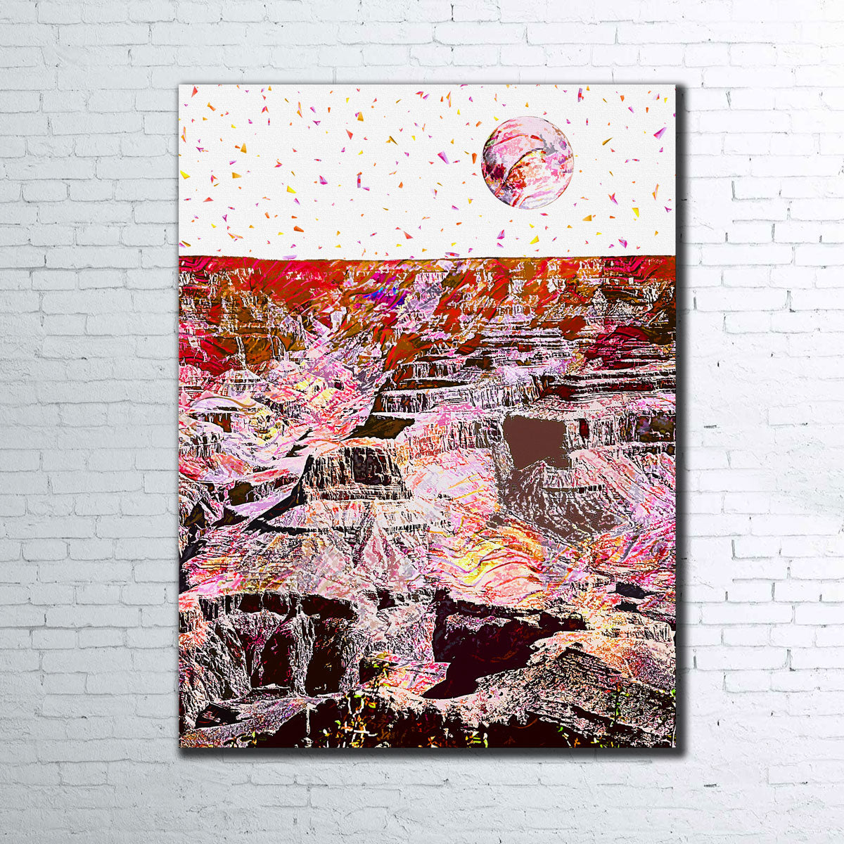 Exquisite Moonscape 14 Wall Art by Gab Fernando