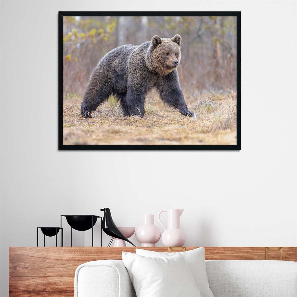 Stunning Eurasian Brown Bear Wall Art for Your Home Decor