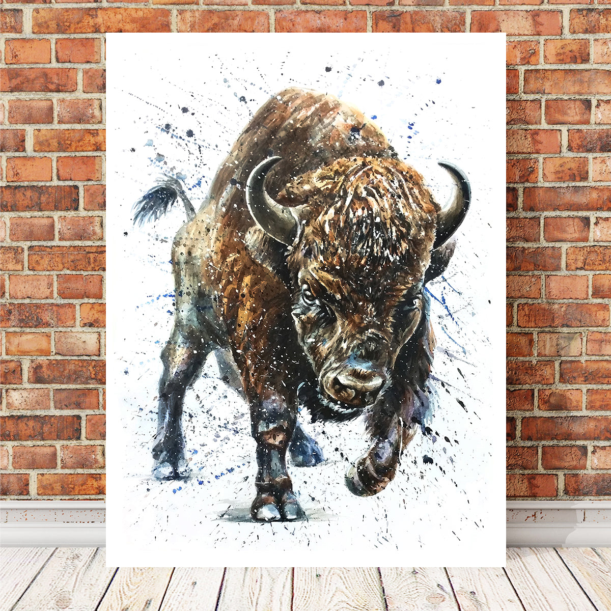 Exquisite Buffalo Painting Wall Art for Stunning Home Decor