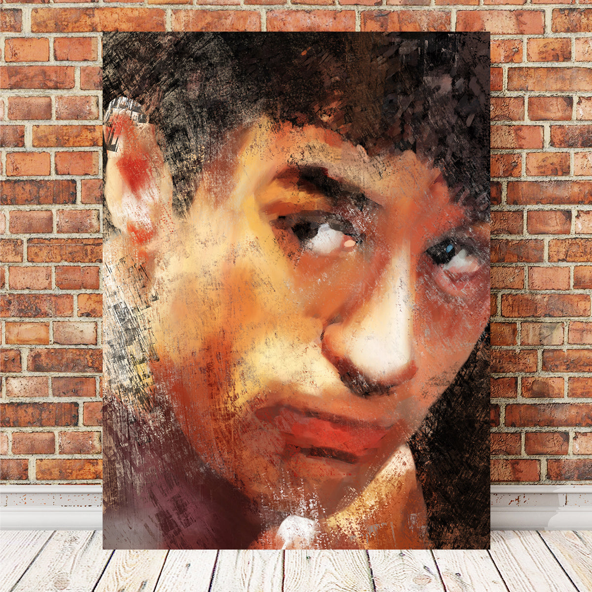 Stunning Bull Wall Art by Andy Brackpool