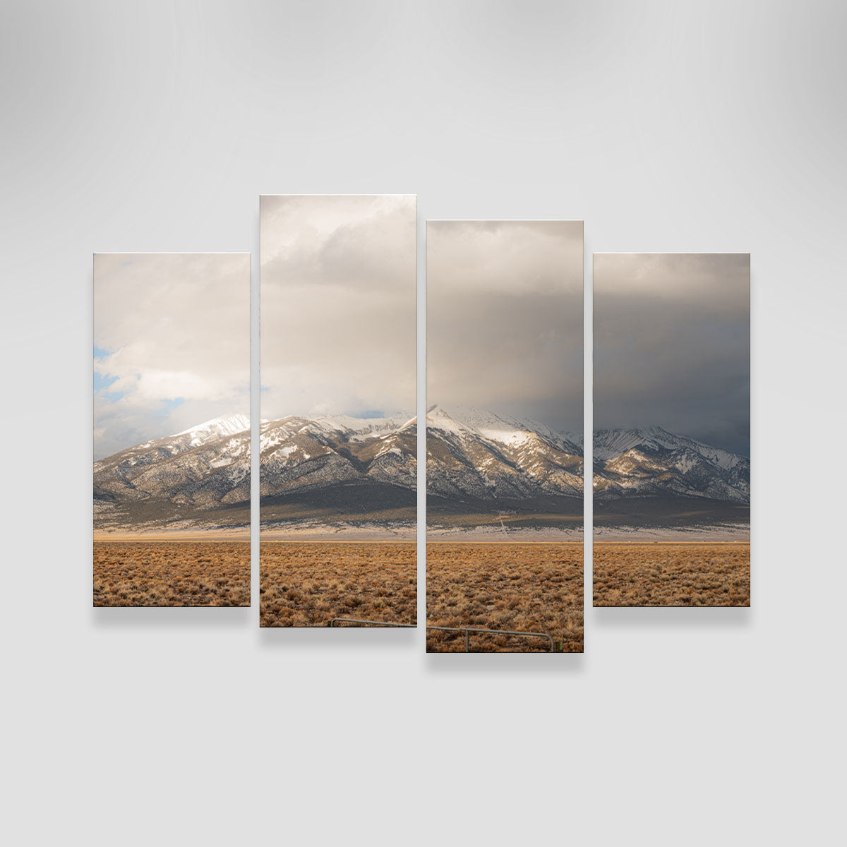 Stunning Mt Blanca Panoramic Wall Art by Kyle Sherry