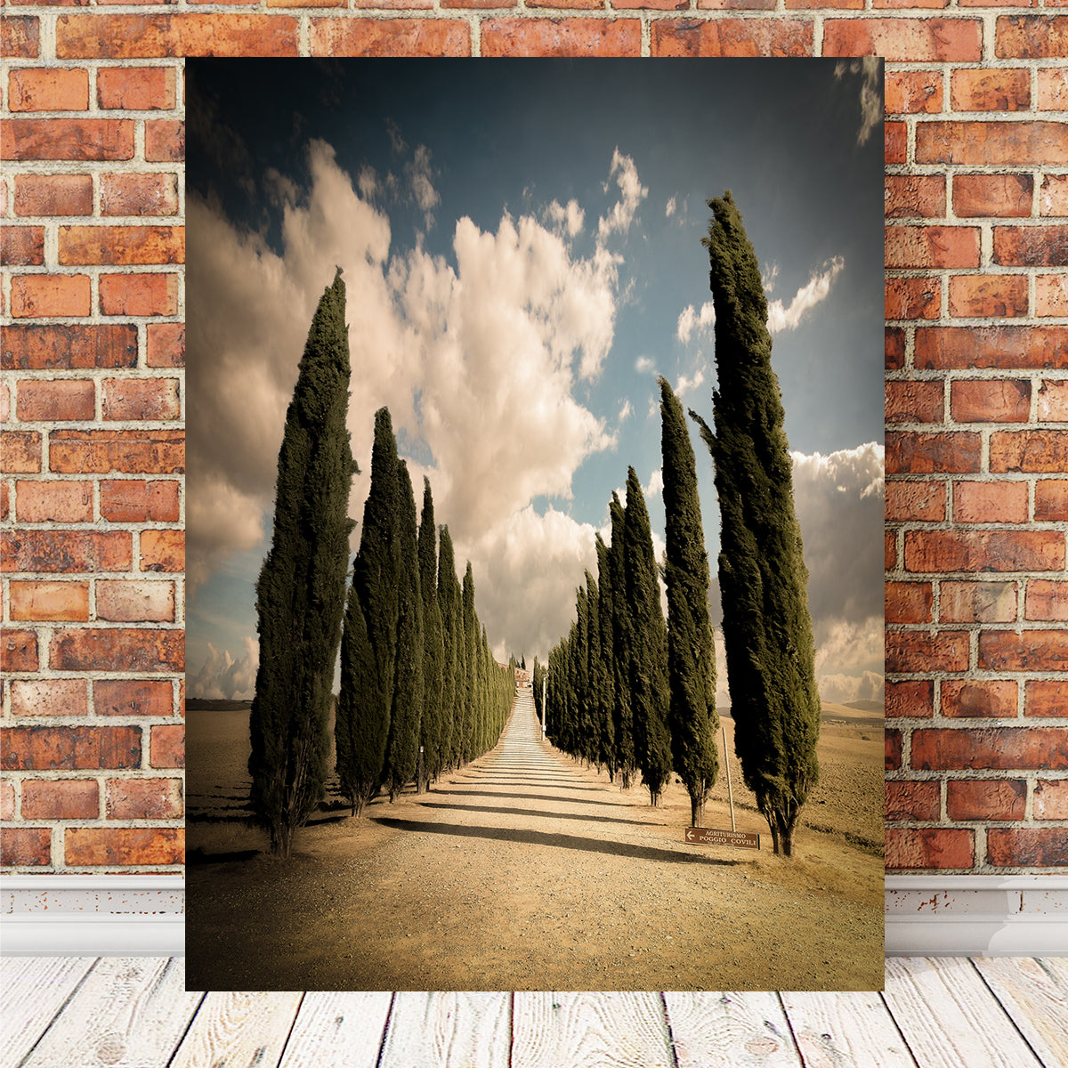 Exquisite Val D'Orcia Wall Art by Enzo Romano