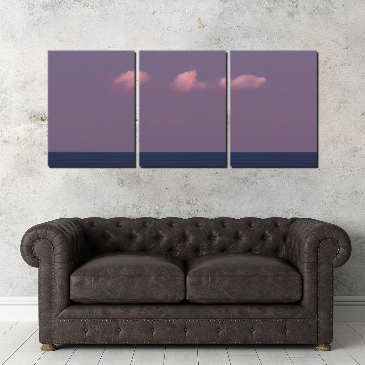 Exquisite Three-Ships Wall Art by Dennis Maida