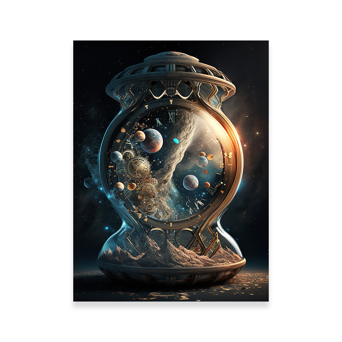 Eons of Planets Stunning Wall Art by Jennifer Hotai