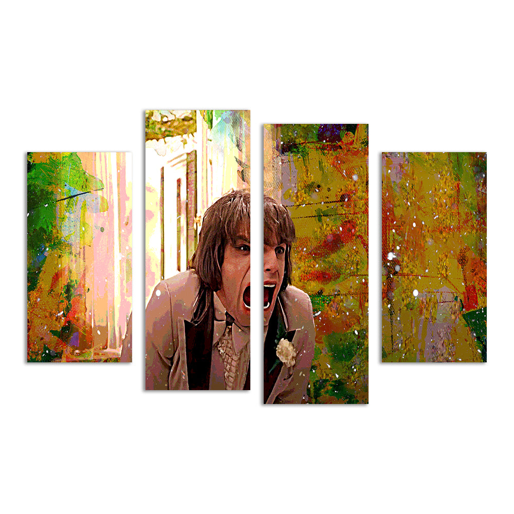 There's Something About Mary - Iconic Zipper Scene Wall Art for Movie Lovers