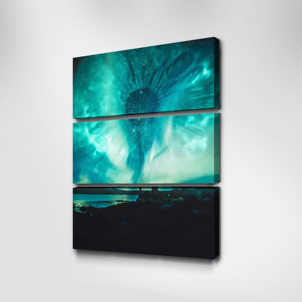 Cosmic Eye Wall Art - Stunning Handmade Canvas Print