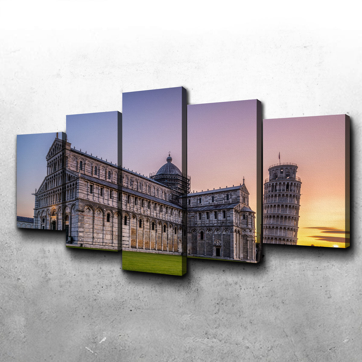 Stunning Leaning Tower of Pisa Wall Art for Home Decor