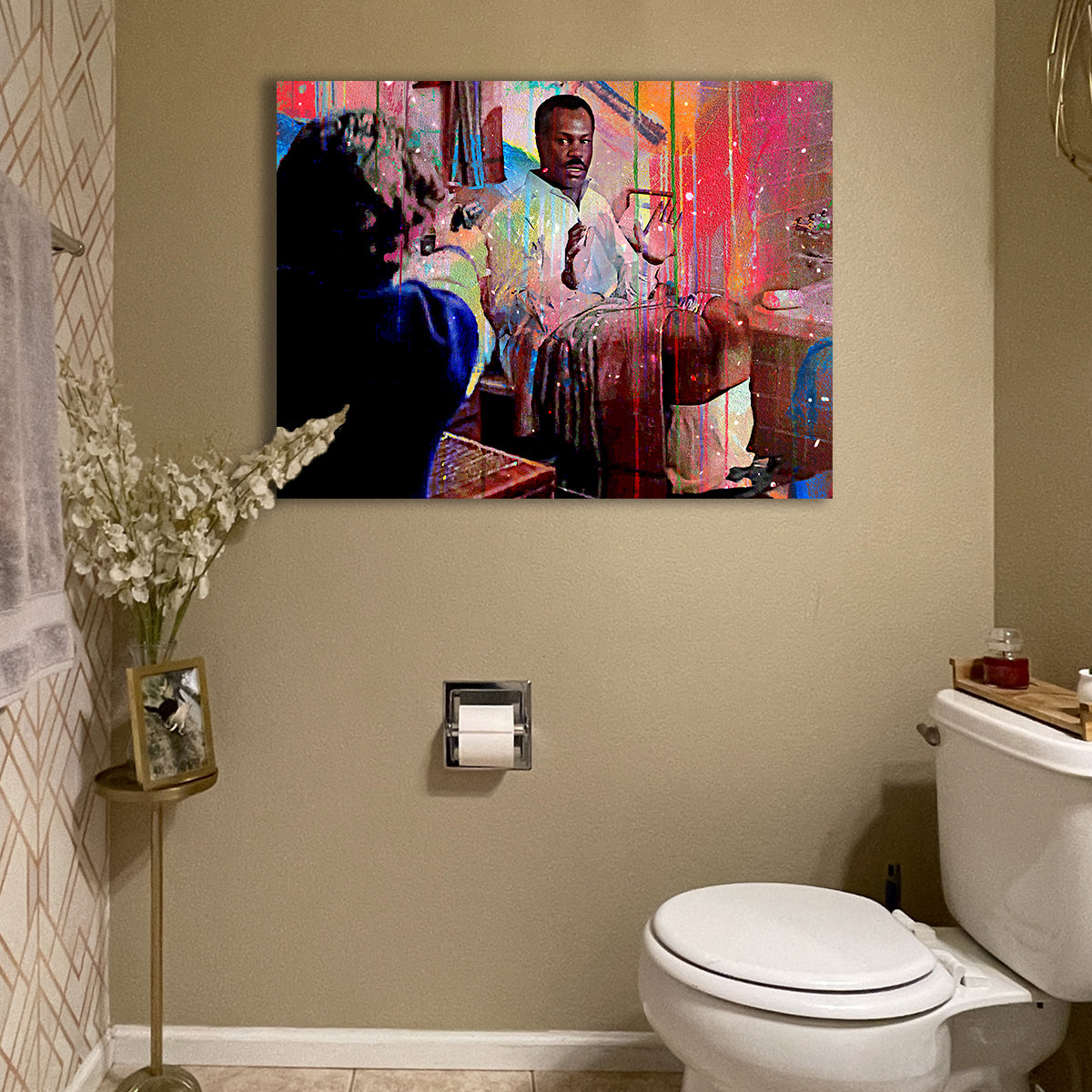 Lethal Weapon 2 - Stunning Bathroom Bomb Wall Art for Home Decor