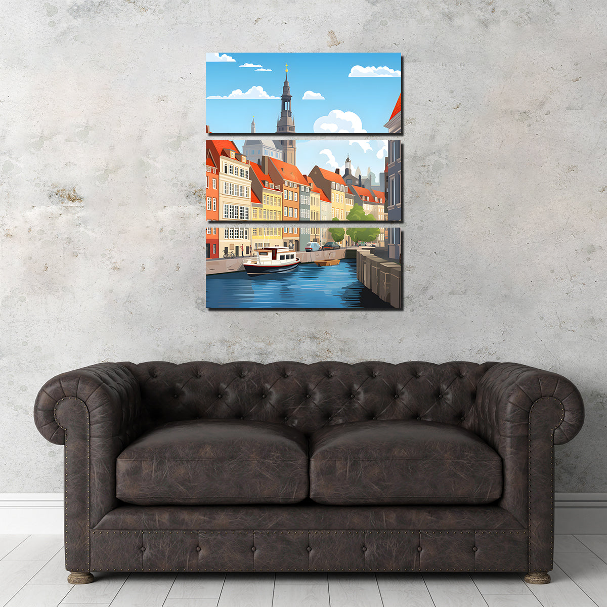 Stunning Copenhagen Wall Art by Valth Graphics
