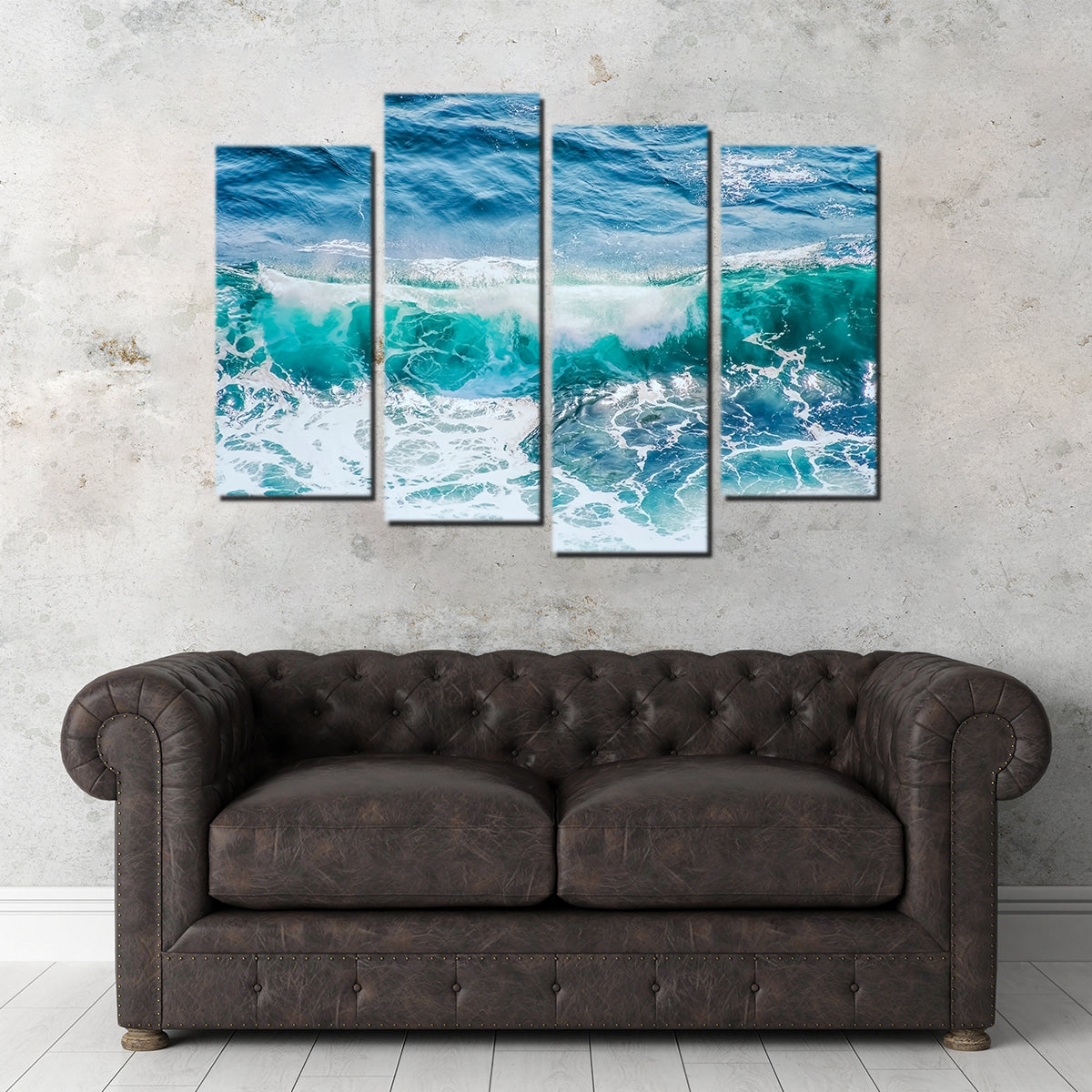 The Stunning Wave Wall Art by Manjik Pictures
