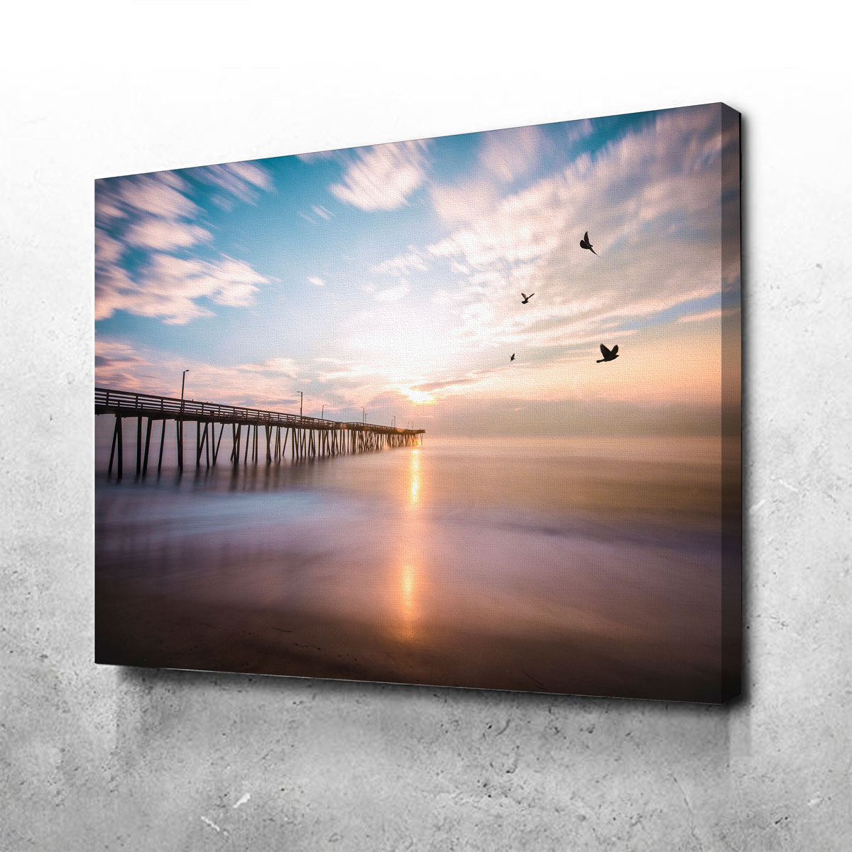 Stunning VA Beach Sunrise Wall Art by Lucas Moore
