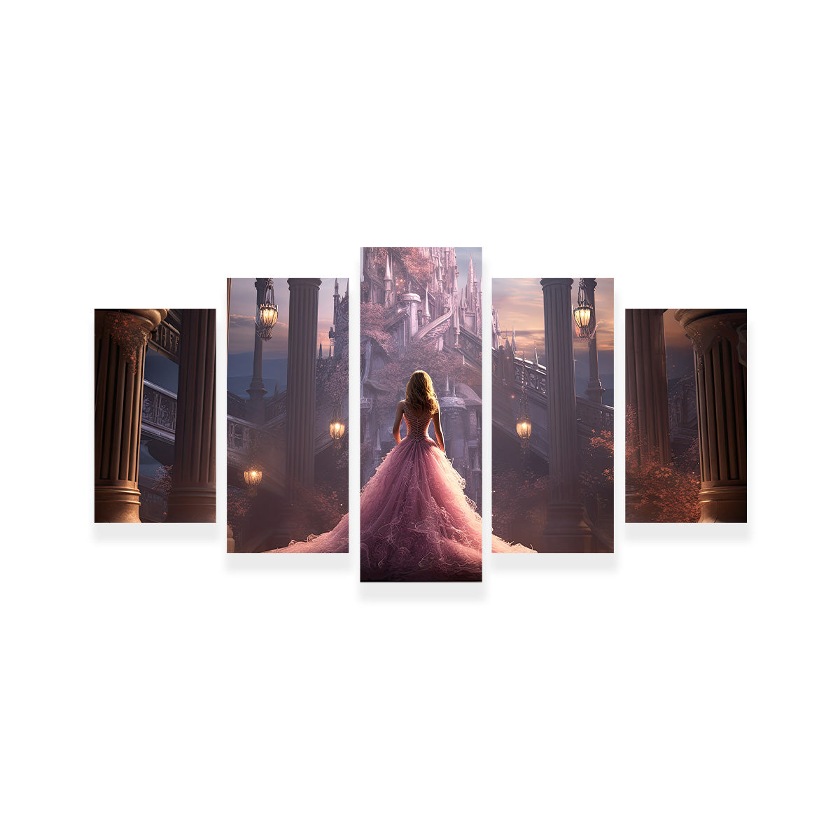 Enchanting Fantasy Princess Wall Art