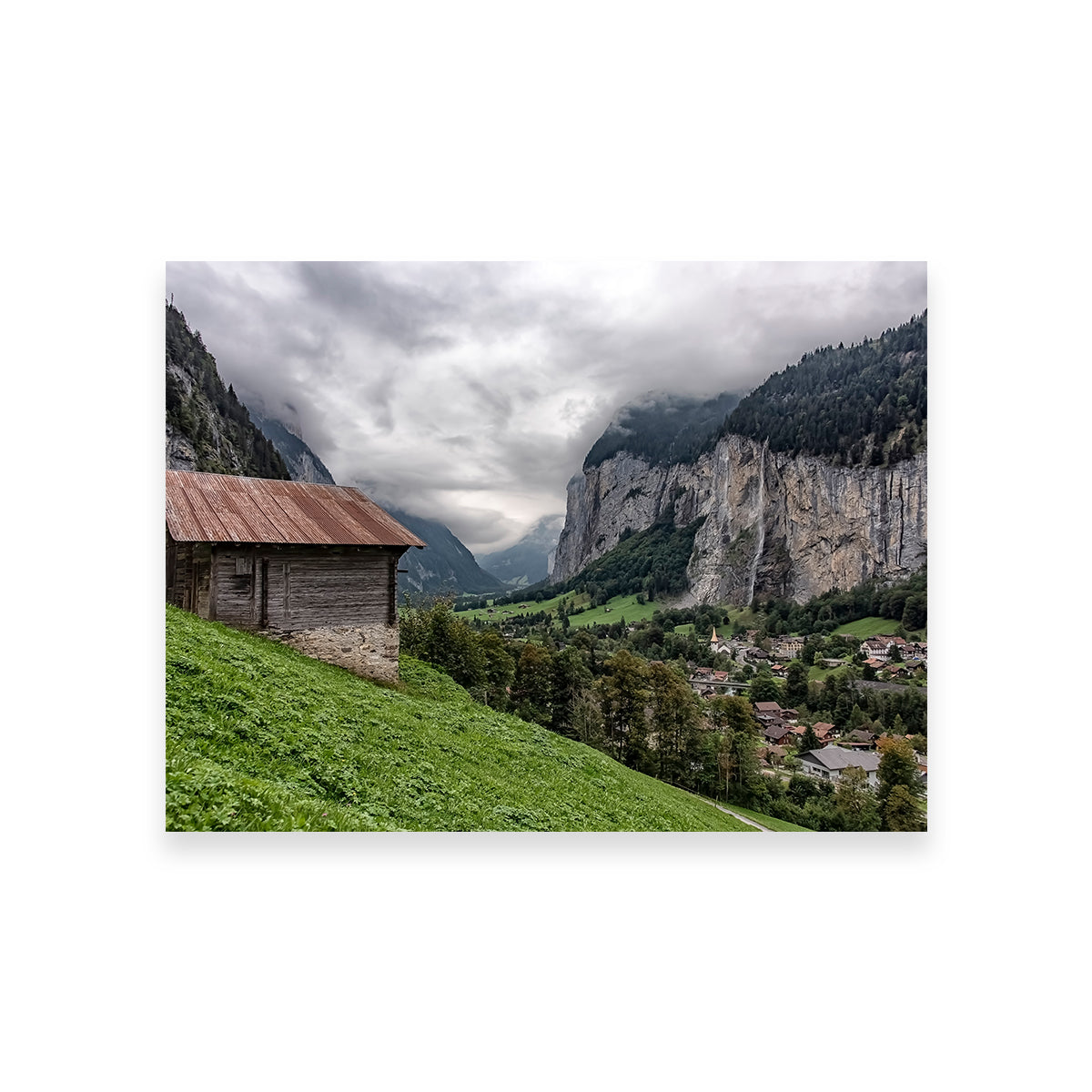 Stunning Lauterbrunnen Wall Art by Manjik Pictures