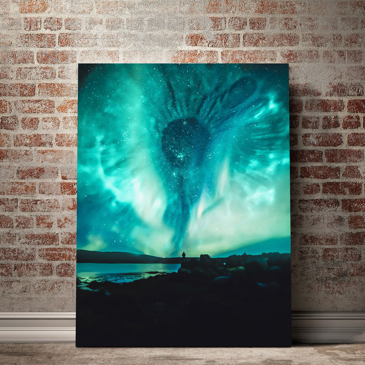 Cosmic Eye Wall Art - Stunning Handmade Canvas Print