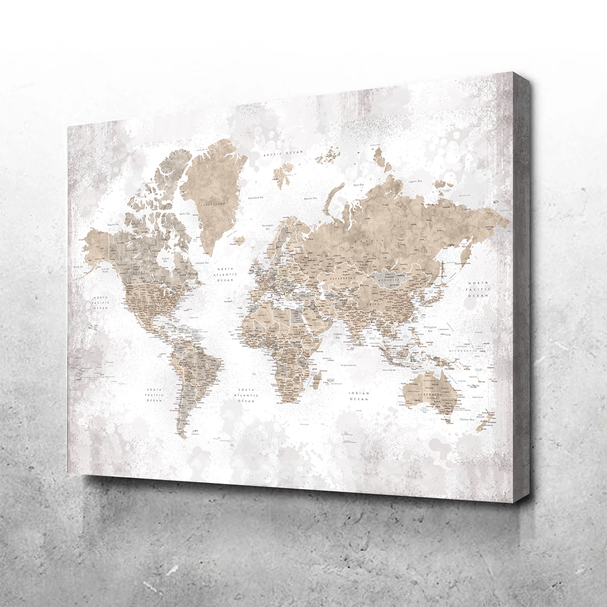 Exquisite World Map 54 Wall Art for Stunning Home Decor