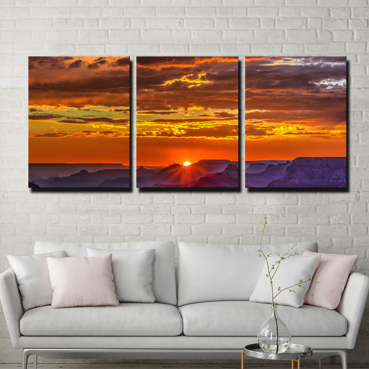 Stunning Sunset at Lipan Point Grand Canyon Wall Art for Your Home Decor