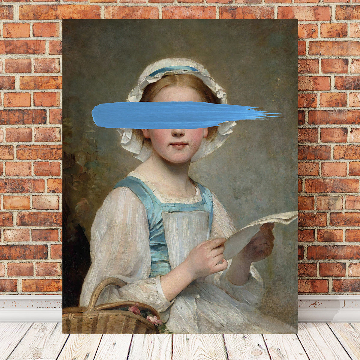 Revealing Santa Wall Art by Glory Days Studio - High - Quality Canvas Print