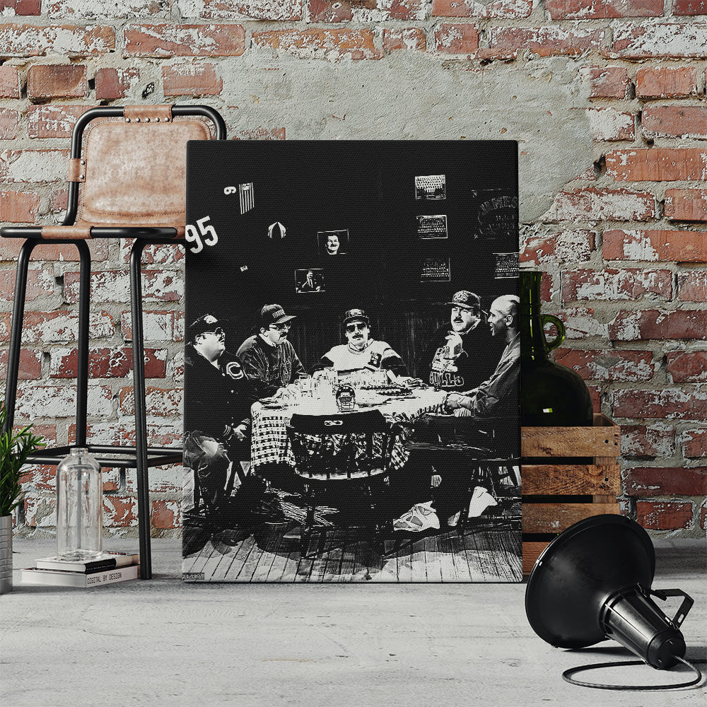 Da Bears Stunning Grayscale Wall Art for Home Decor