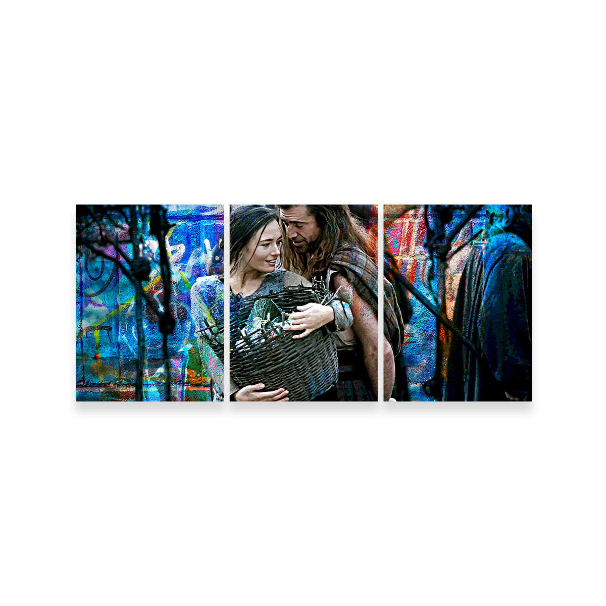 Exquisite Murron and Wallace Kiln - Dried Pine Wood Canvas Prints