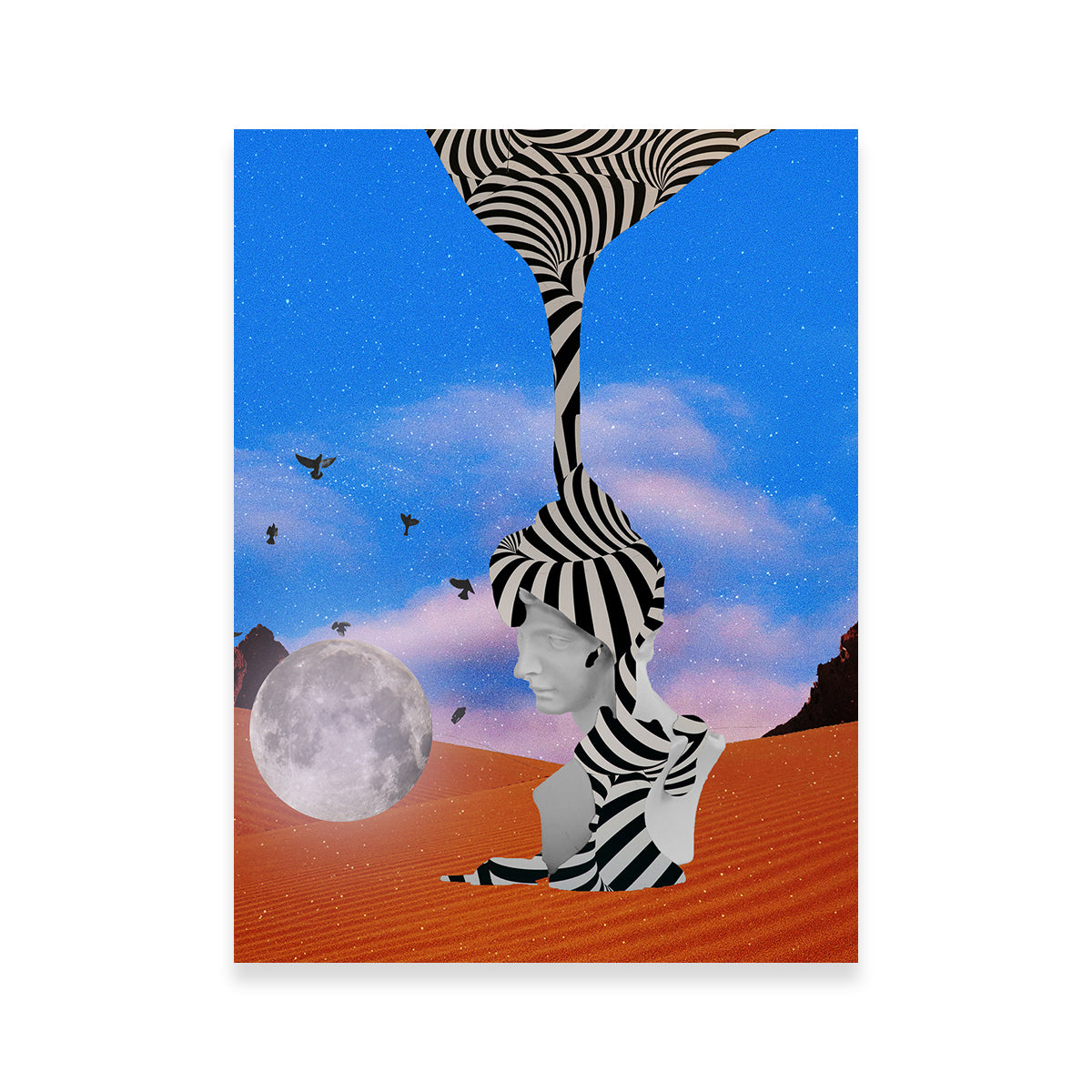 Stunning Stripes Abstract Wall Art by RAPart