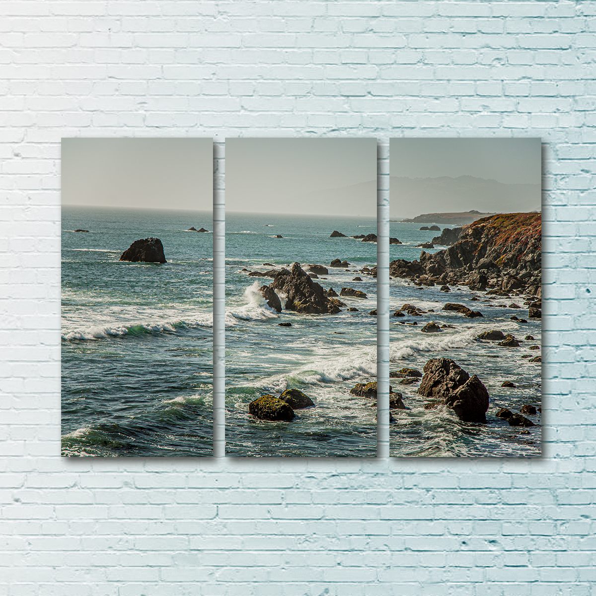 Stunning Crashing Wave Wall Art by Kyle Sherry
